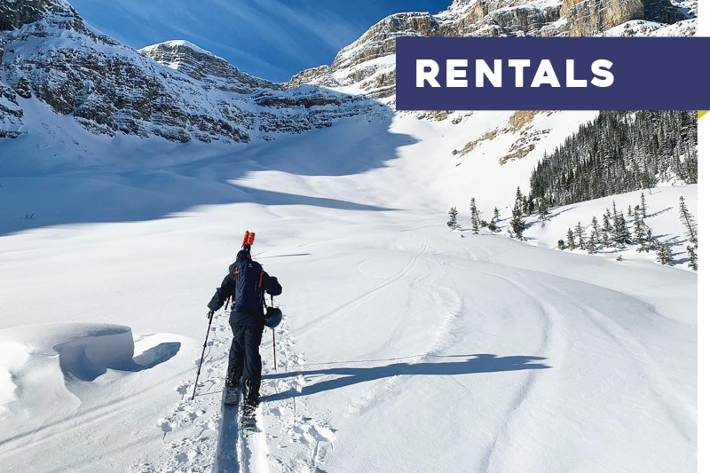 Ski, Snow, Camping and Bike Rentals in Banff